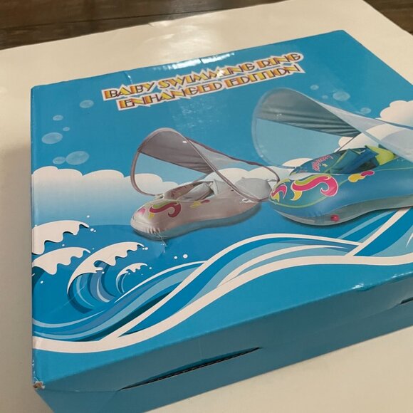 Baby Pool Float with Canopy - Picture 2 of 8